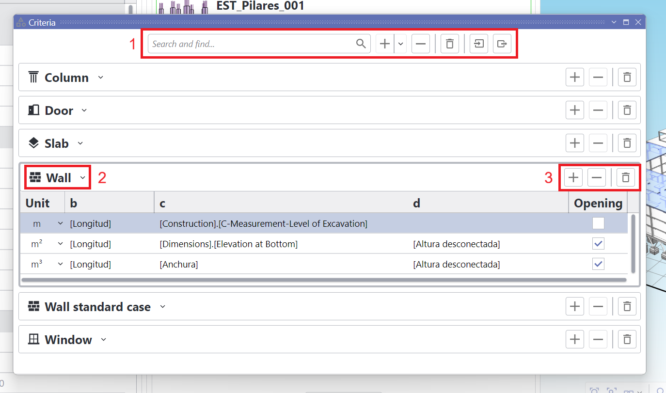 App take-Offs criteria