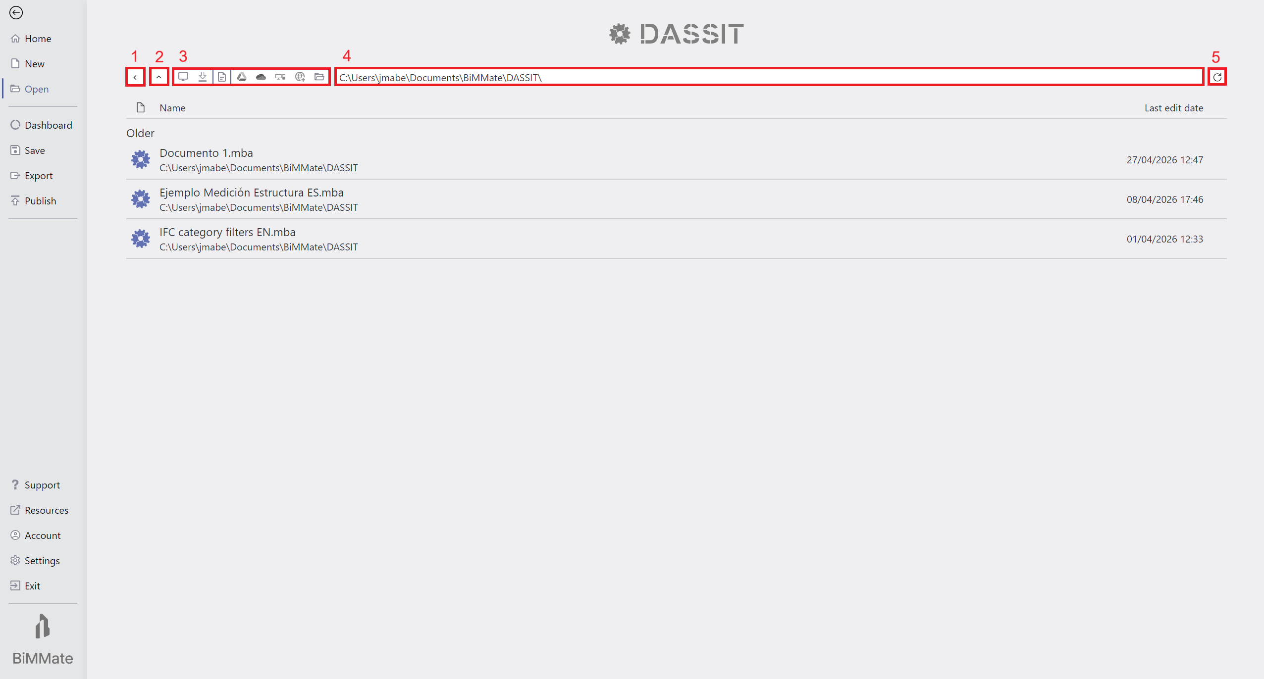 Open Tab