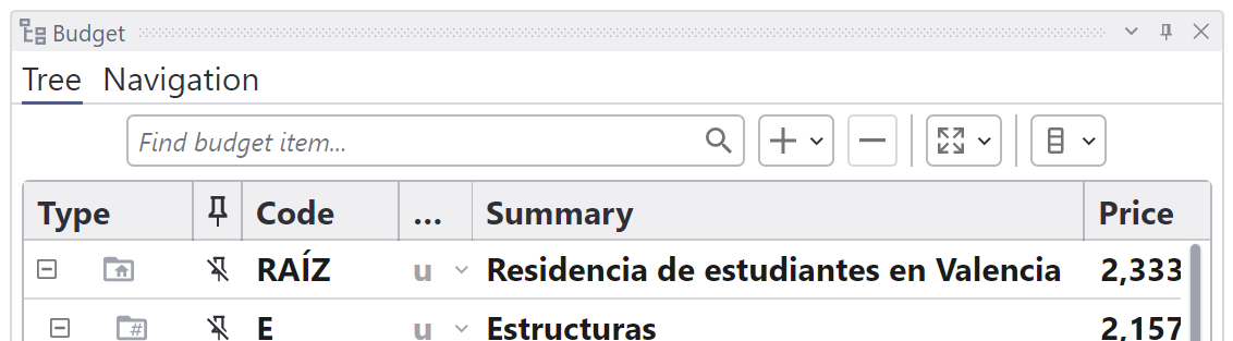 DataGrid header