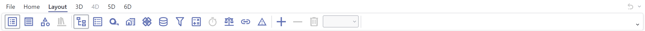 Layout Tab
